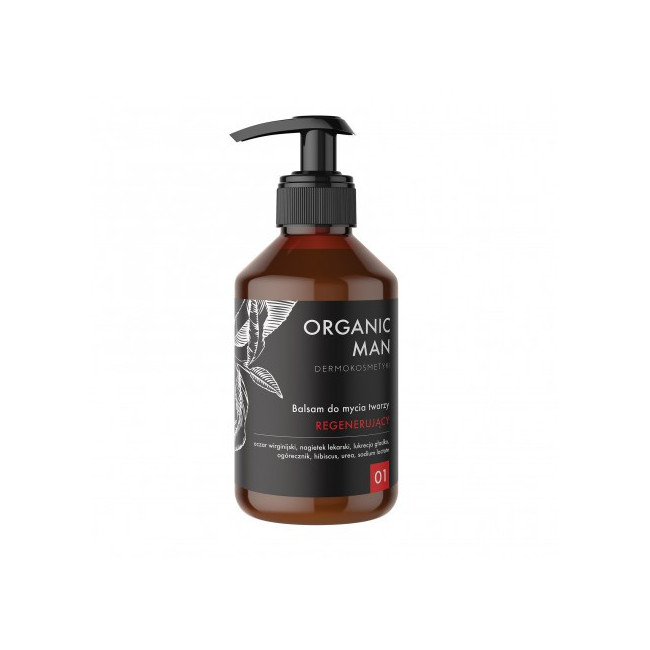 Balsam do mycia twarzy regenerujący Organic Man Organic Life 250g