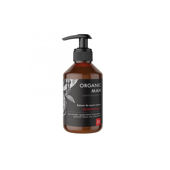 Balsam do mycia twarzy regenerujący Organic Man Organic Life 250g Balsam do mycia twarzy regenerujący Organic Man Organic Life 250g