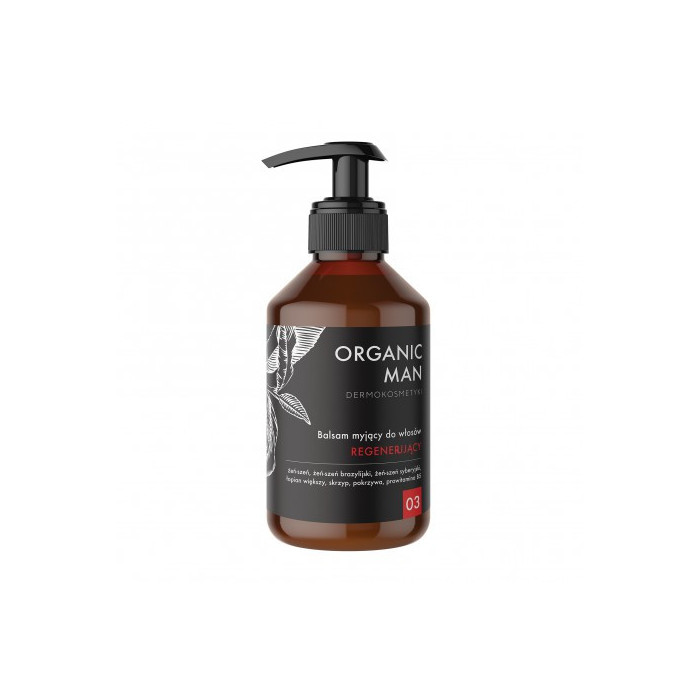 Balsam myjący do włosów regenerujący Organic Man Organic Life 250g Balsam myjący do włosów regenerujący Organic Man Organic Life 250g