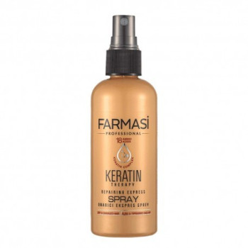 Keratynowy spray do włosów - Keratin Therapy Repairing Express Spray Farmasi 115ml