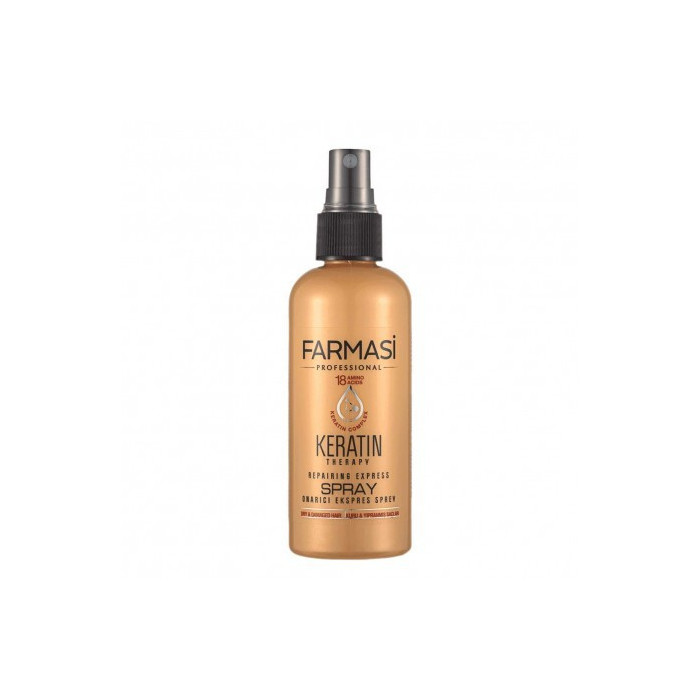 Keratynowy spray do włosów - Keratin Therapy Repairing Express Spray Farmasi 115ml Keratynowy spray do włosów - Keratin Therapy Repairing Express Spray Farmasi 115ml