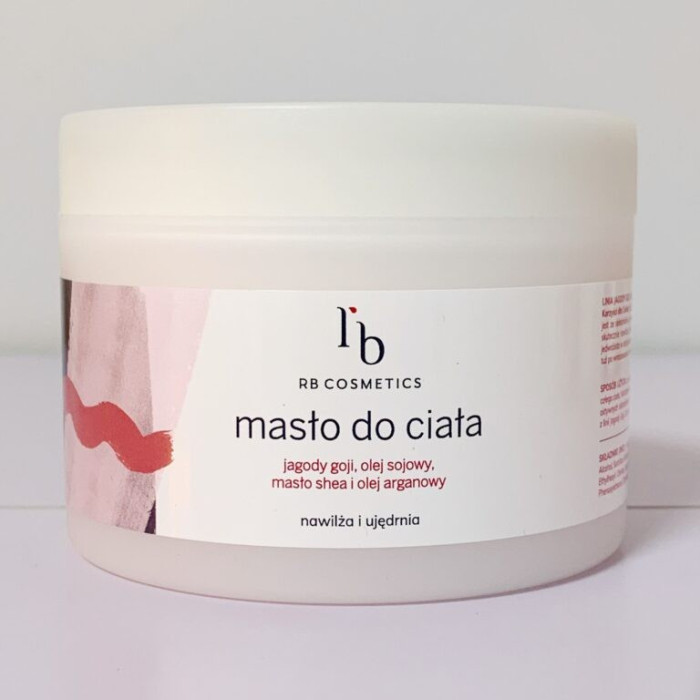 Masło do ciała linia jagody goji RB  Cosmetics 200 g Masło do ciała linia jagody goji RB  Cosmetics 200 g