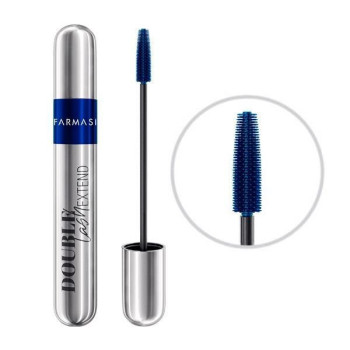 Maskara Double Lash Extend niebieska - Farmasi 12 ml