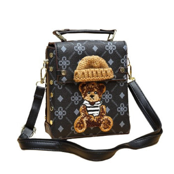 Torebka Kuferek TEDDY BAG - Czarna