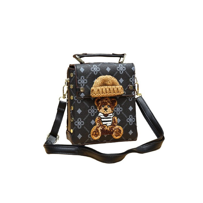 Torebka Kuferek TEDDY BAG - Czarna Torebka Kuferek TEDDY BAG - Czarna