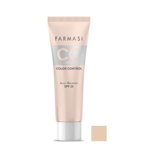 Krem CC SPF 25 01 Light Farmasi 30 ml