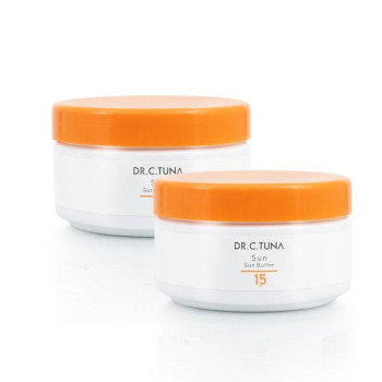 2 x Dr. C. Tuna Masło do opalania SPF15 250 ml