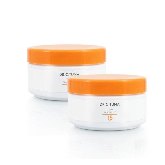 2 x Dr. C. Tuna Masło do opalania SPF15 250 ml