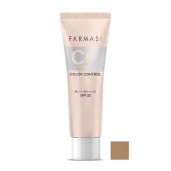 Krem CC  SPF 25Color Control - 05 Tan Farmasi 30 ml