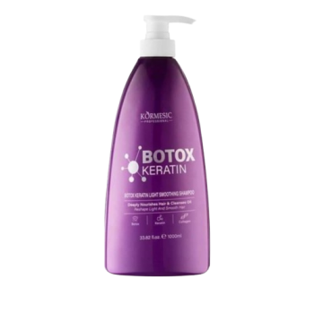 Szampon Kormesic Botox Keratin – Regeneracja i Blask Włosów 1000 ml